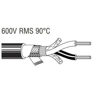 ケーブル Bulk Cable - BELDEN 8412, 2 C #20 Str TC, Rayon & 85% TC Braid, Cotton Serve, EPDM Jkt, 10cm [送料170円から 同梱可]