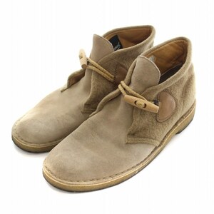 クラークス clarks × Gloverall グローバーオール 14i-1-047 デザートダッフル ブーツ シューズ ベージュ /KW ■GY18 メンズ