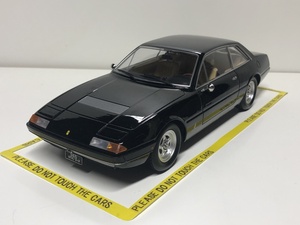 KK scale 1/18 Ferrari 365 GT4 2+2 GTB 1972 ブラック ダイキャスト製　フェラーリ