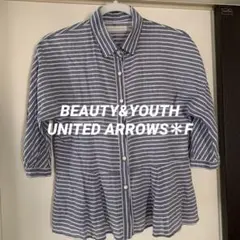 BEAUTY&YOUTH UNITED ARROWS＊シャツ＊ブラウス＊七分丈F