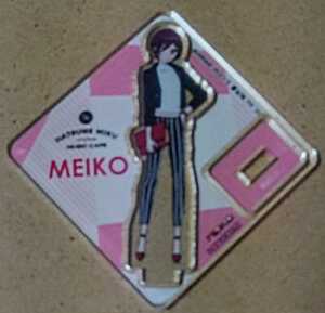 【未使用】初音ミク MUSICカフェ × アニオン秋葉原 コラボカフェ限定 非売品ミニアクリルスタンド 《MEIKO》 ボカロ 如月憂