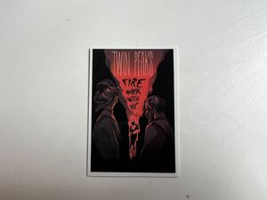 TWIN PEAKS ツインピークス ステッカー 新品 stickers David Lynch デビッドリンチ　映画　海外ドラマ　ハリウッド　グッズ　series