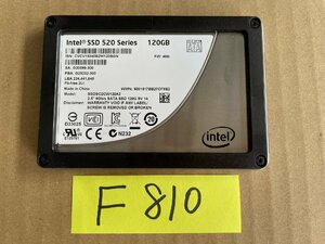 送料無料 INTEL SSDSC2CW120A3 120GB 2.5インチ SATA SSD120GB 使用時間6665H★F810