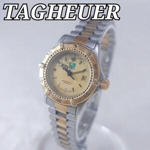 1円〜 【ジャンク】 TAGHEUER タグホイヤー 964.008-2 Professional プロフェッショナル 200M コンビカラー ゴールド クォーツ 腕時計