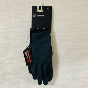 GOLDWIN(ゴールドウイン) - アウトドアグローブ WINDPROOF GLOVES 手袋 緑色 M 登山 ツーリング サイクリング ポーラテック (新品未使用)