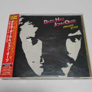 美盤！CD ダリル・ホール&ジョン・オーツ「プライベート・アイズ」DARYL HALL & JOHN OATES / PRIVATE EYES 帯付き 国内盤(BVCM-37805)