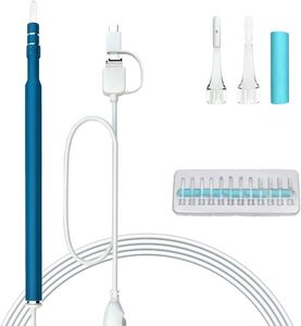 耳かき カメラ「 電子耳鏡 耳かき スコープ 耳掃除 耳鏡」 USB内視鏡 鼻カメラ 耳カメラ 携帯とパソコン接続 720P新品未