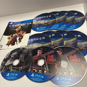 ps4 ソフト まとめ売り Evil Dead：The Game Anthem アンセム レフト アライヴ