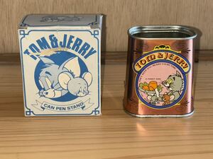 新品　未使用　当時　トムとジェリー　tom&jerry 缶ペンスタンド　vintage retoro 昭和レトロ　珍品　希少　gakken