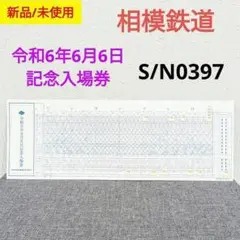 【新品/未使用】［相模鉄道］令和６年６月６日記念入場券 相鉄