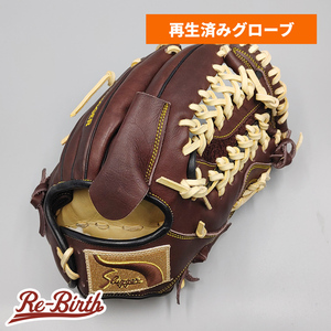 【クリーニング済み 】 スラッガー 軟式グローブ / 内野手用 型付け済み (slugger グラブ)[WE1035]