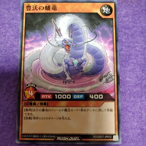 遊戯王 ラッシュデュエル 豊沃の蟠竜 ノーマル RD/SBD6-JP012