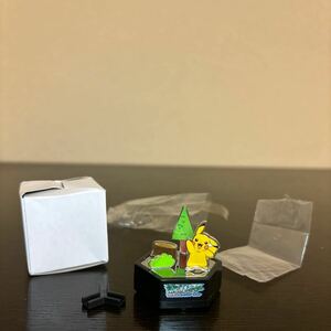 ポケットモンスター アドバンスジェネレーション AG ピカチュウ マグネット フィギュア 未使用 ポケモン 木 切り株 草 KYODO