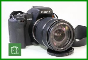 【同梱歓迎】実用■SONY α350 274445 / DT 18-200mm F3.5-6.3 1876349■■バッテリー付き・チャージャーなし■3256