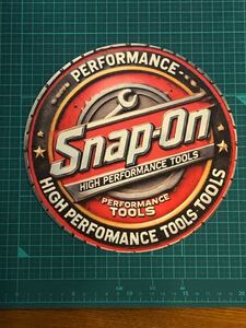 KK1B-ブリキ〇看板】Snap-on スナップオン 珍しい〇タイプ 工具 仕事場、自分の部屋や秘密基地の壁にいかがでしょうか