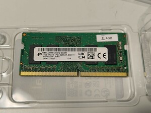 micron マイクロン PC4-3200メモリ ８GB (4GB×2個) DDR4 3200