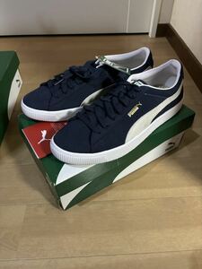 【新品28.5cm】PUMA SUEDE VTG 紺×白 374921-07 プーマ スウェード ヴィンテージ ビンテージ