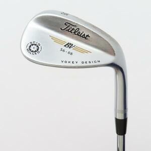 タイトリスト Vokey Vokey SPINMILLED2009 ツアークローム ウェッジ Dynamic Gold 【56-08】 シャフト：Dynamic Gold