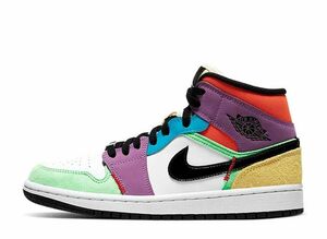 Nike WMNS Air Jordan 1 Mid "Multi Color" 27cm CW1140-100