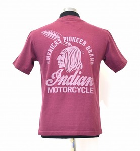 Indian Motorcycle（インディアン モーターサイクル）LOGO BRAND S/S TEE IM72828 ロゴ ブランド クルーネック 半袖 Tシャツ バイカー東洋