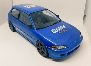 ハセガワ1/24 ホンダシビック 完成品 EG6 EG4 環状 ナニワトモアレ EG