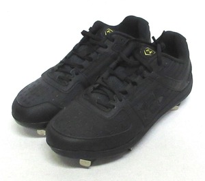 ◆UNDER ARMOUR◆野球スパイク◆UA Ignitelite Low ST Wide◆3022132◆BLK/BLK(001)◆25.5◆