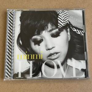 送料無料☆MINMI『I LOVE』初回限定盤CD＋DVD116分収録☆LIVE映像収録☆美品☆アルバム☆ミンミ☆339