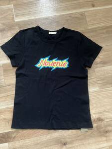 ヌール　nourue 半袖Tシャツ　ブラック　黒　レディース　キッズ　Sサイズ