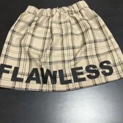 FLAWLESS チェック柄スカート