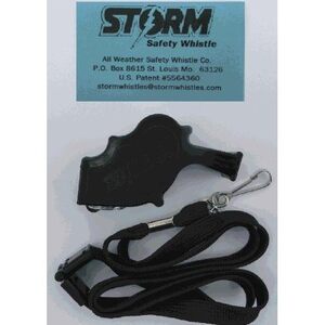 LDL432# ストーム セーフティー ホイッスル Storm Safety Whistle (ブラック)