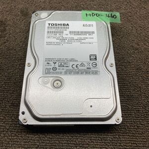 HDD-460 激安 HDD1TB 3.5インチ SATA 49120時間 内蔵HDD TOSHIBA DT01ACA100 Crystaldiskinfoにて正常品 中古