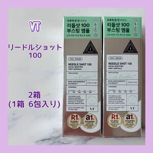 送料無料 VT リードルショット100 2mlx12 24ml 2箱 韓国 DAISO ダイソー