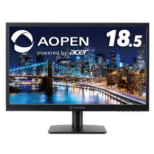 【中古】【Acer Direct限定】AOPEN モニター 19CX1Qb 18.5インチ 75Hz 5ms TN スピーカー無し VESA ディス