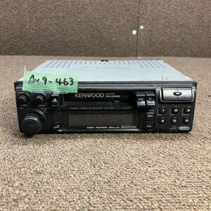 AV9-463 激安 カーステレオ KENWOOD KRC-300 01103326 カセット テープデッキ 通電未確認 ジャンク