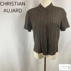 美品 CHRISTIAN AUJARD クリスチャンオジャール シャツ 羽織り