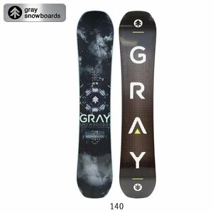 1円スタート SNB/2024 GRAY SNOWBOARDS グレイスノーボード SHRED シュレッド 140/ 日本正規品 スノー スノボ グラトリ