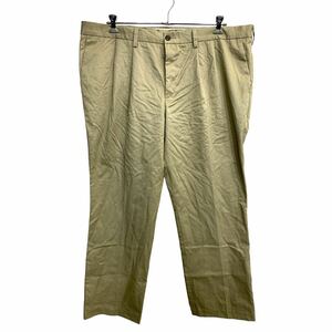 DOCKERS チノパン W44 ドッカーズ ビッグサイズ タックパンツ ベージュ 古着卸 アメリカ仕入 2408-180