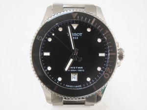 TISSOT ティソ T120410A T120.410.11.051.00 シースター1000 40MM クオーツ 腕時計　美品