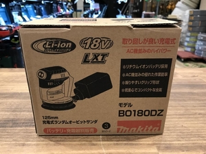 008●未使用品・即決価格●マキタ 125mm充電式ランダムオービットサンダ BO180DZ