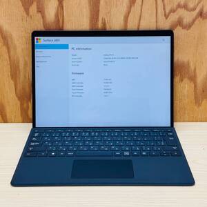 ◆BIOS確認◆Surface Pro X LTE Advanced 1876◆SQ1◆SSD256GB◆メモリ16GB◆タッチパネル◆LTE対応◆タイプカバー◆ACアダプター