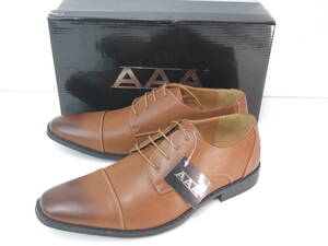 14 新品 訳有 AAA+ 48EEE（29.0） ビジネスシューズ LBR ライトブラウン 紳士靴 大きいサイズ