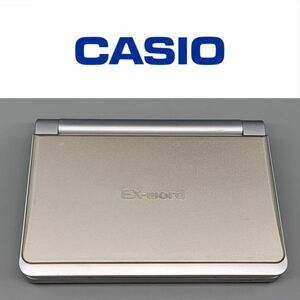 ●XD-SP6600●CASIO カシオ 電子辞書 EX-word DATAPLUS4 中古品 used ゴールドシルバー 動作確認済み 本書籍シリーズ J33