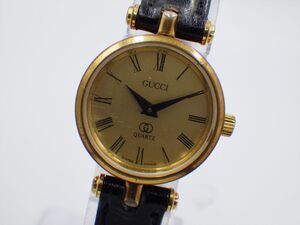 355894【1円スタート】GUCCI グッチ シェリーライン レディース 時計 クオーツ ケース21mm