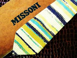 ◆E4791N◆在庫処分SALE◆ミッソーニ【色の魔術師☆ＭＩＳＳＯＮＩ】ネクタイ