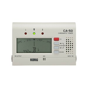 コルグ チューナー CA-50 WH クロマチックチューナー 弦楽器 管楽器 弦楽器 ブラスバンド オーケストラ KORG