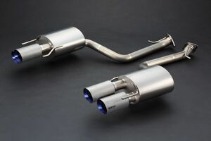 自動車関連業者直送限定 SARD サード Ti-Z MUFFLER マフラー 左右4本出し フルチタン LEXUS レクサス RCF 【受注生産品】(23003)