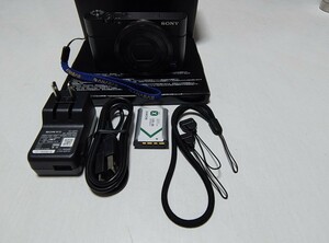 美品　SONY Cyber-shot DSC-RX100 コンパクトデジタルカメラ 　1インチ　箱　アクセサリー付き