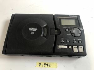 （Z-1942）TASCAM ベーストレーナー CD-BT1 動作未確認　現状品