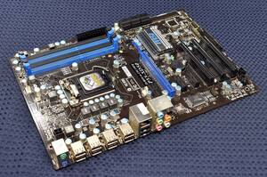 MSI P55-SD50 Intel P55 LGA1156 ATX (第1世代対応) PCIバス x3搭載 動作確認済 中古品 (管:PM01