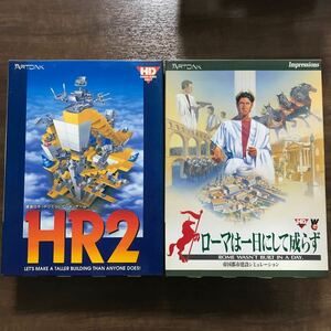 【中古品】PC-9801 HR2 ローマは一日にして成らず ROME WASN